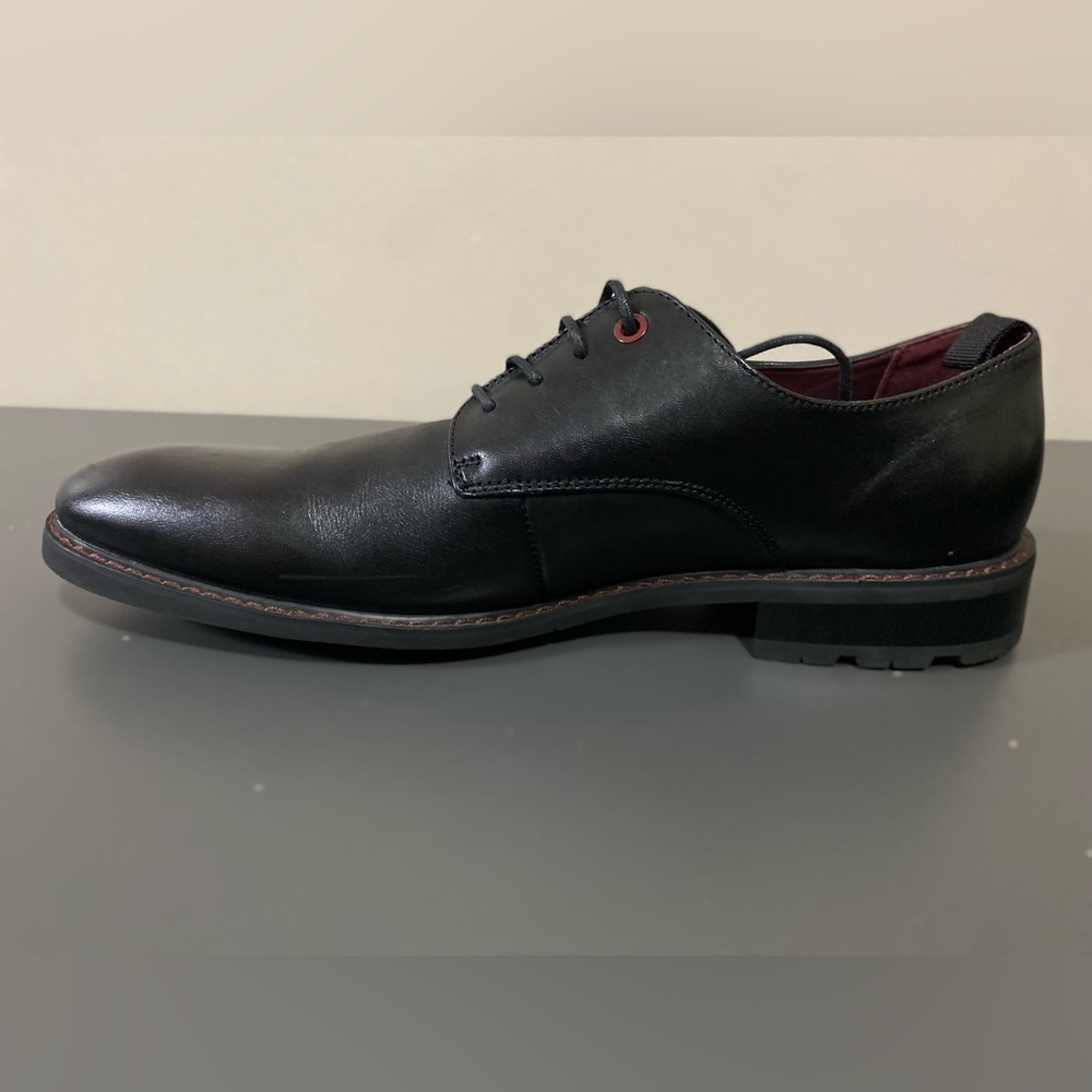 NWOT Giorgio Brutini Solid Black 177231 Lace Up Dress Shoes  Men's Size 11M - Picture 11 of 14